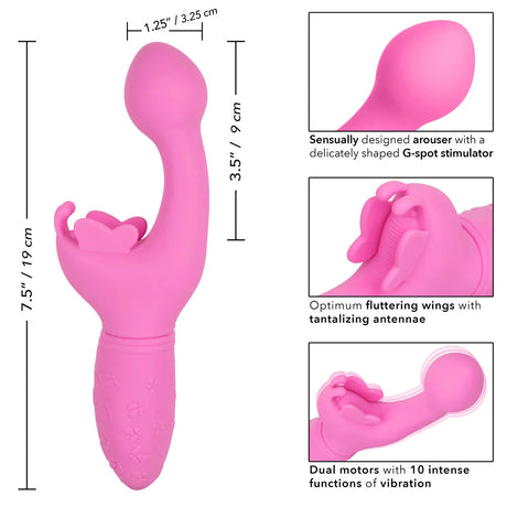 Rechargeable Butterfly Kiss Vibrator
