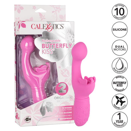 Rechargeable Butterfly Kiss Vibrator