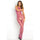 Rene Rofe Quarter Crochet Net Bodystocking