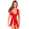Rene Rofe Unwrap Me Satin Bow Teddy