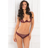 Rene Rofe With Love Half Cup Bra Set