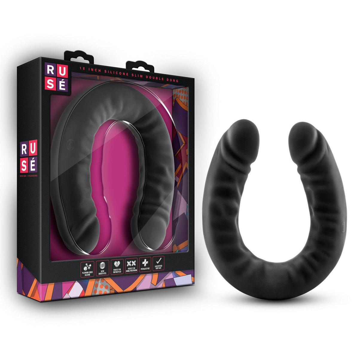 Ruse 18 Inch Double Sided Dildo