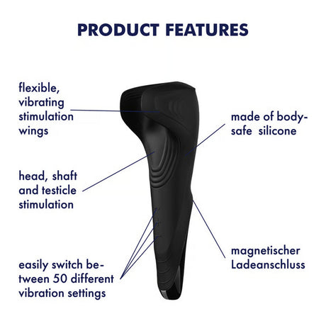Satisfyer Men Wand Vibrating Stroker
