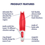 Satisfyer Power Flower Rechargeable Clit Stimulator