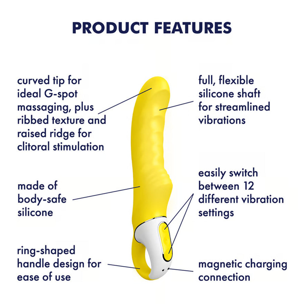 Satisfyer Vibes Yummy Sunshine G-spot Vibe