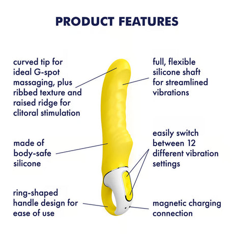 Satisfyer Vibes Yummy Sunshine G-spot Vibe