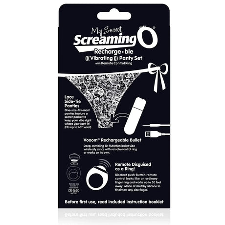 Screaming O Remote Control Vibrating Panty