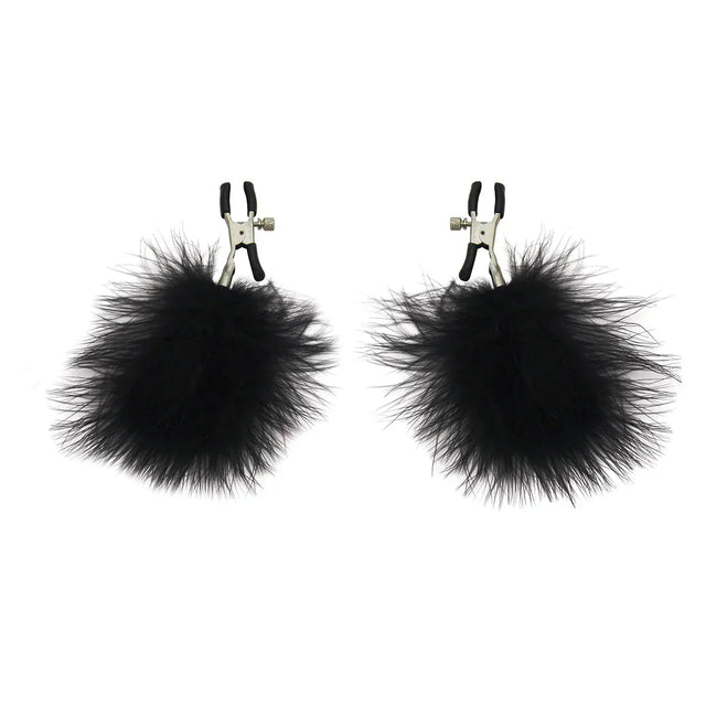 Sex & Mischief Feathered Nipple Clamps