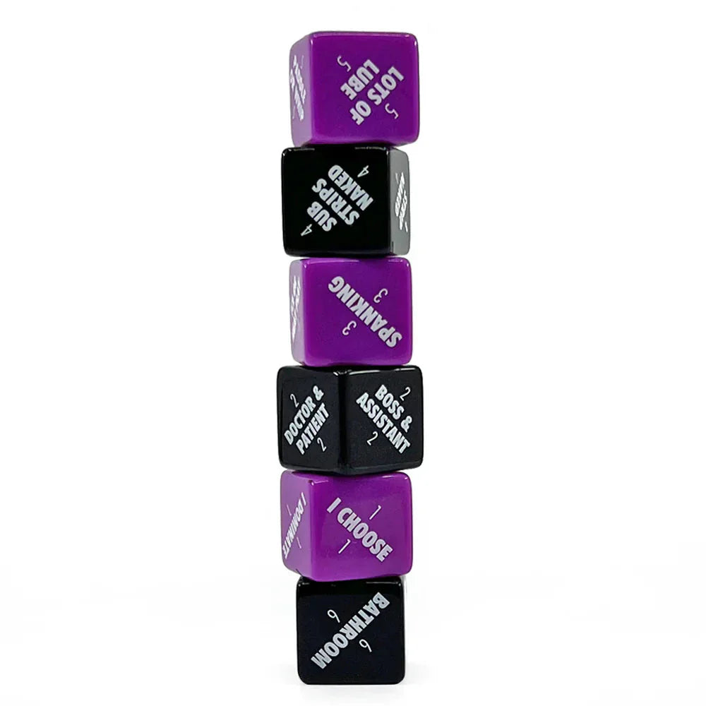 Sexy 6 Dice Game - Kinky Edition