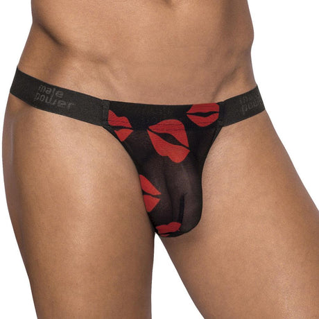 Sheer Lips Thong