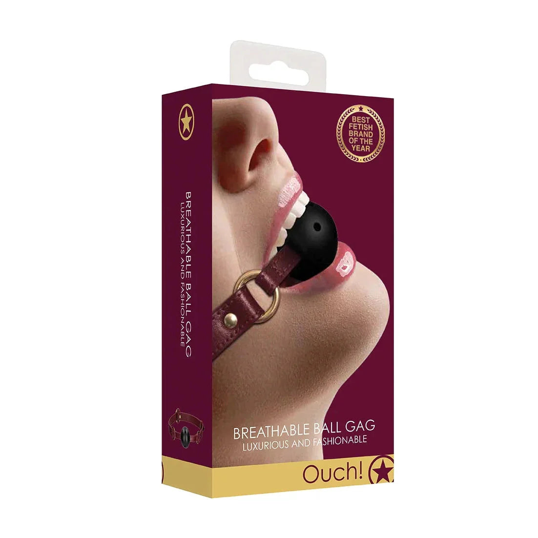 Shots Ouch Breathable Ball Gag