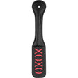 Shots Ouch XOXO Faux Leather Paddle