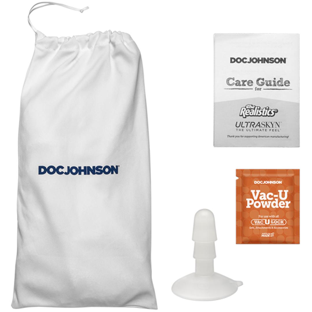 Signature Cocks Chad White 8.5 Inch Ultraskyn Cock