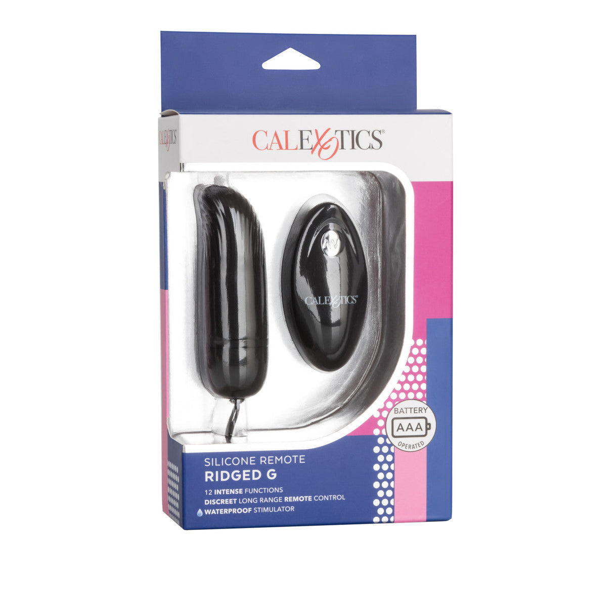 Silicone Remote Ridged G Vibe