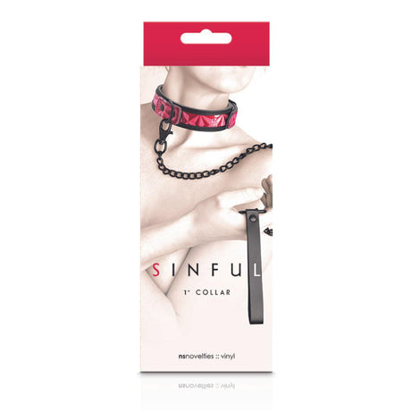Sinful Collar with Leash