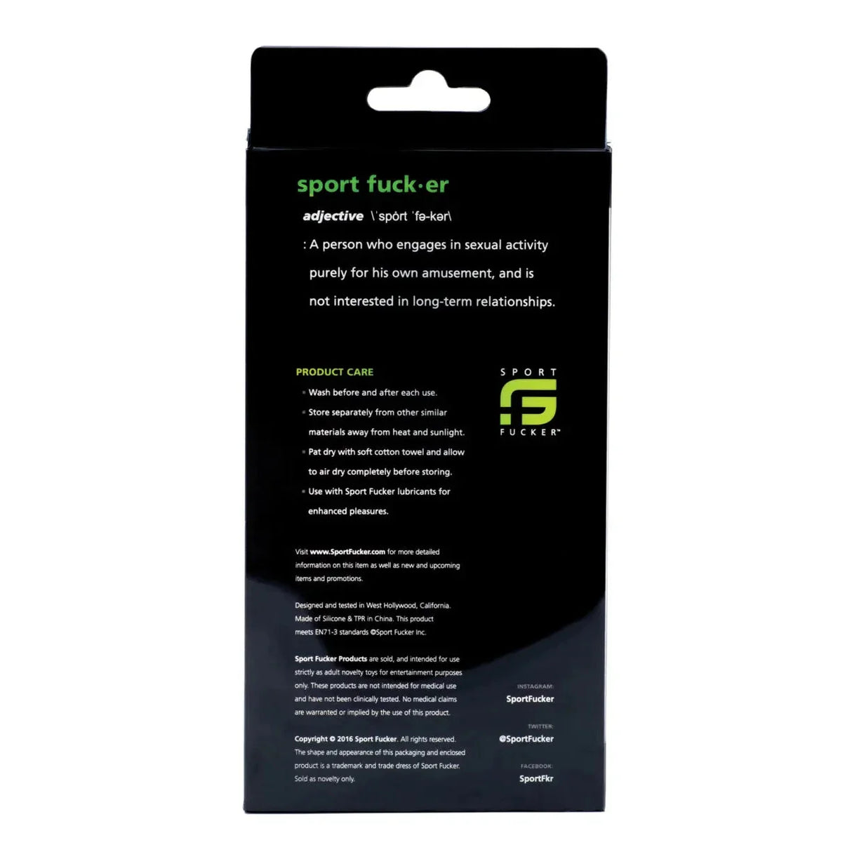 Sport Fucker Thunder Plug