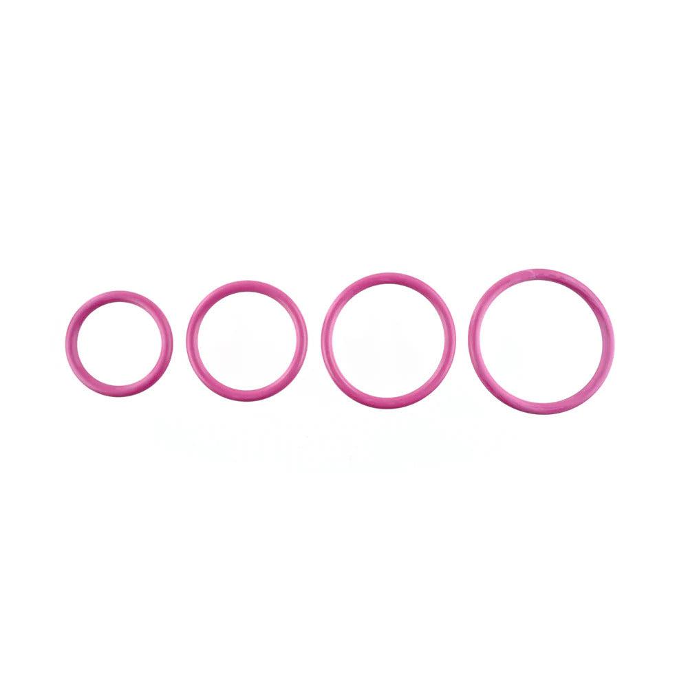 Sportsheets Rubber Harness O Ring - 4 Pack