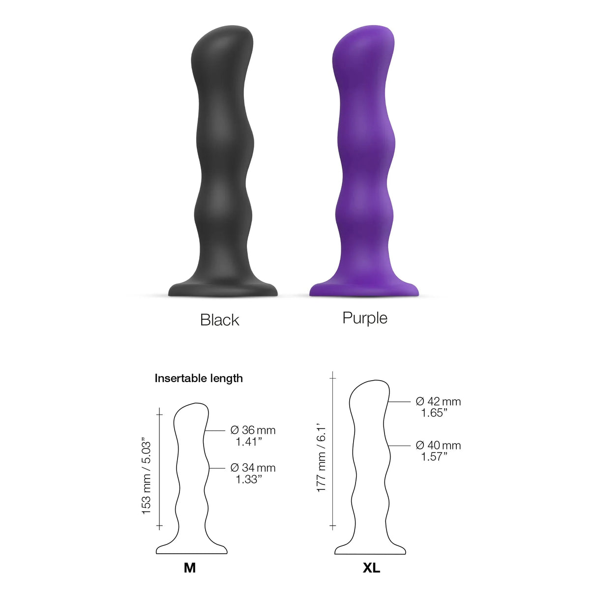 Strap-On-Me Dildo Geisha Balls
