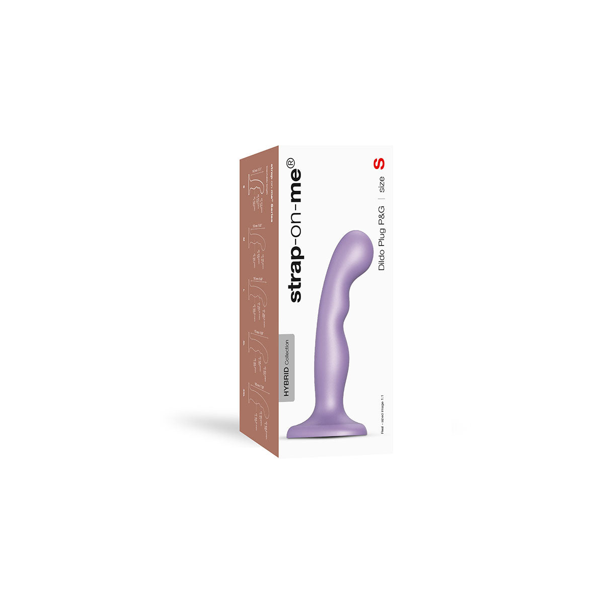 Strap-On-Me P&G Spot Dildo Plug - Purple