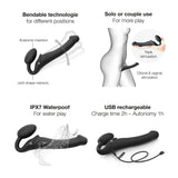 Strap-On-Me Vibrating Bendable Strap-On - XL