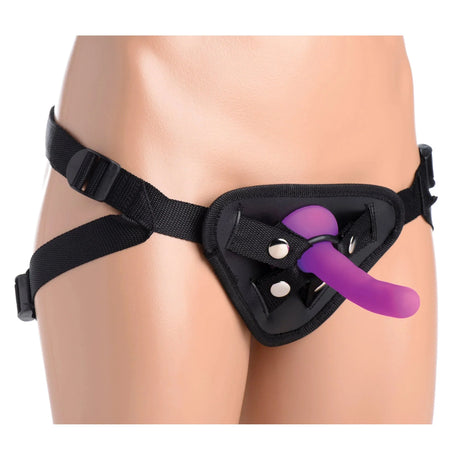 Strap U Double Vibrating Strap On Kit