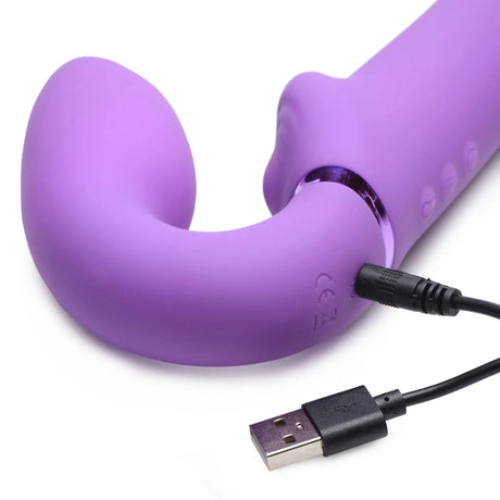 Strap U Ergo-Fit G-Pulse Vibrating Strapless Strap-on