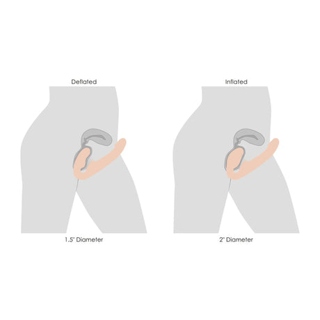 Strap U Evoke Ergo-Fit Bare Inflatable Strapless Strap-On