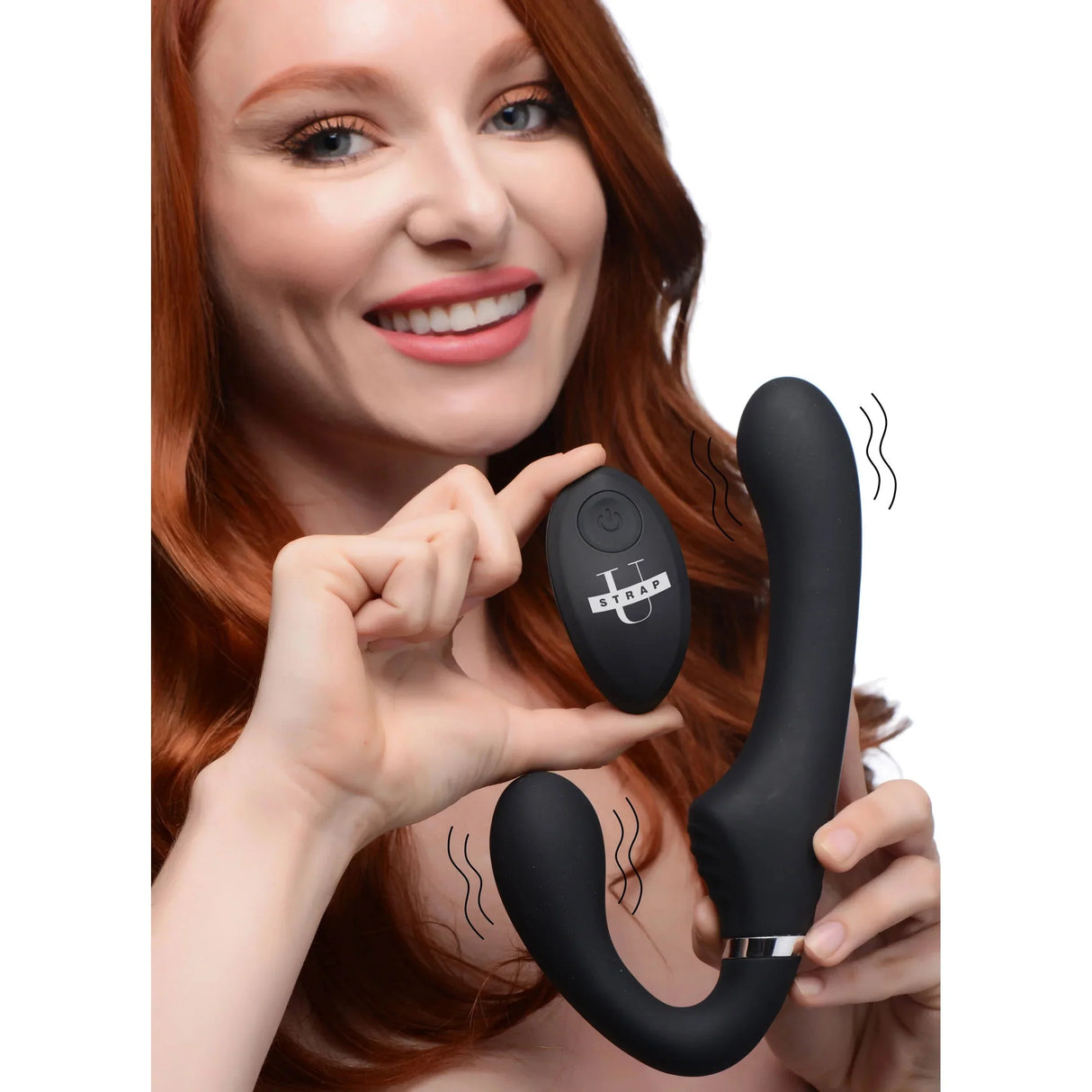Strap U Mighty Rider Strapless Strap-On Vibe