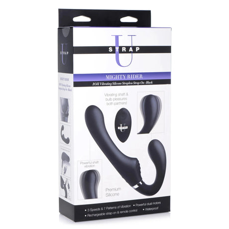 Strap U Mighty Rider Strapless Strap-On Vibe