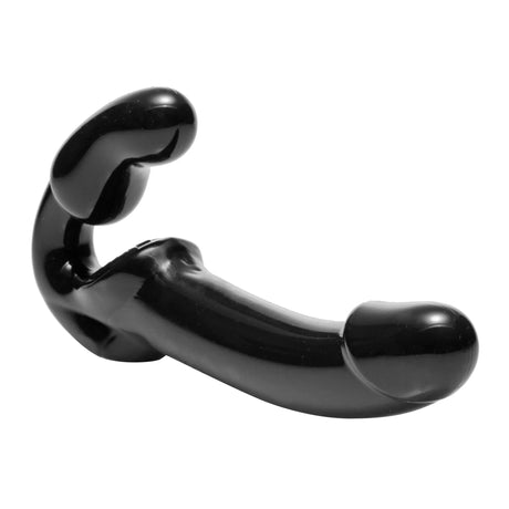 Strap U Revolver Strapless Strap On Dildo - Black