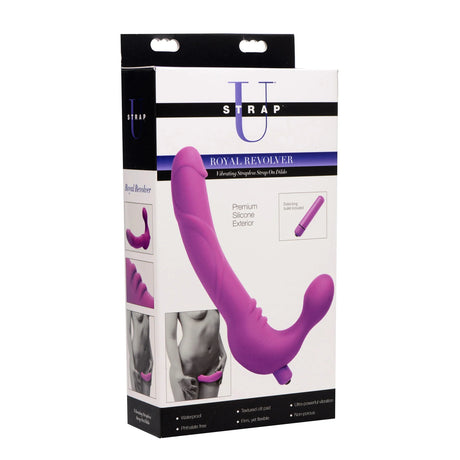 Strap U Royal Revolver Strapless Strap On Dildo
