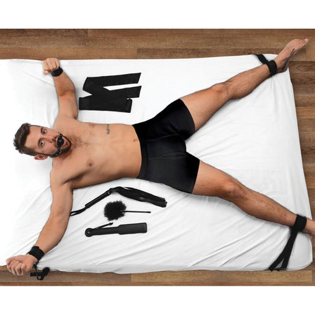 Strict Bed Restraint Bondage Kit