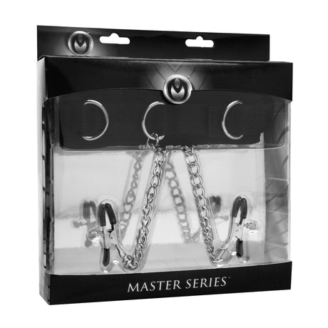 Submission Collar and Nipple Clamps