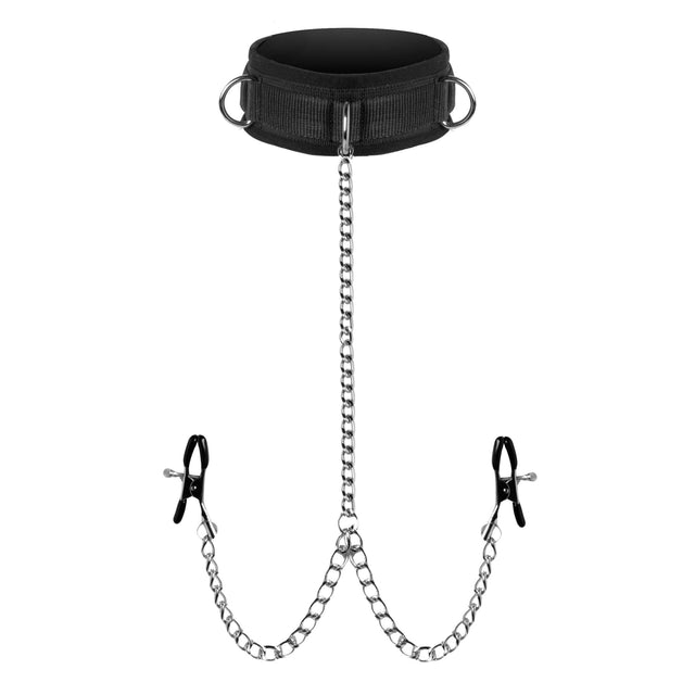 Submission Collar and Nipple Clamps