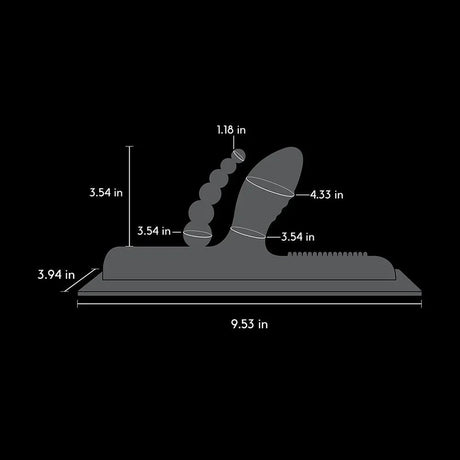 The Cowgirl Buckwild Silicone Attachment