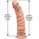 The D Dual Density ULTRASKYN Dildo