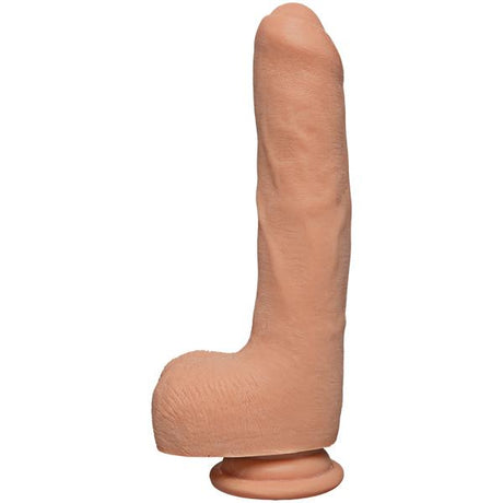 The D Uncut 9 Inch ULTRASKYN Dildo with Balls