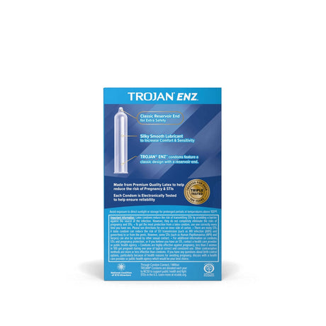 Trojan ENZ Lubricated Condoms