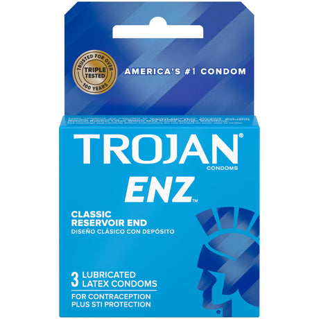Trojan ENZ Lubricated Condoms