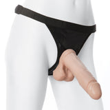 Vac-U-Lock Realistic Strap On Dildo Harness