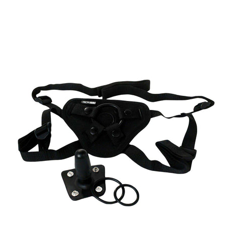 Vac-U-Lock Strap On Harness with Plug