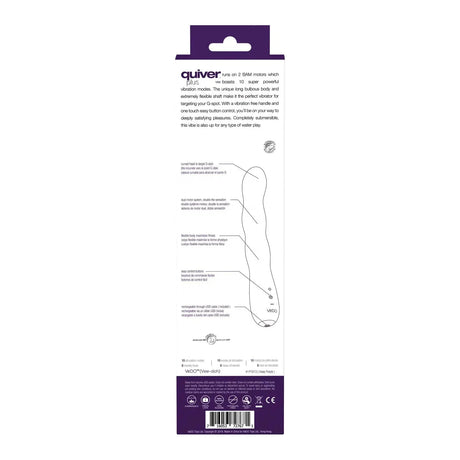 VeDO Quiver Plus Rechargeable Vibe