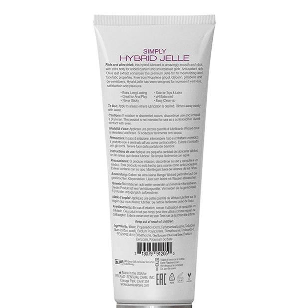 Wicked Simply Hybrid Jelle Lubricant