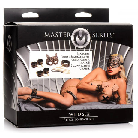 Wild Sex 7 pc Bondage Set