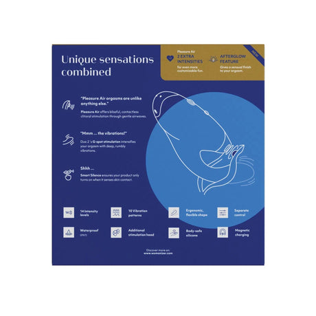 Womanizer DUO 2 Dual Clitoral & G-Spot Stimulator