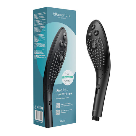 Womanizer Wave Shower Head & Water Massage Clitoral Stimulator