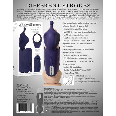 Different Strokes Vibrating Masturbator