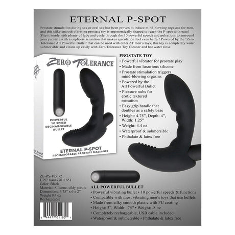 Zero Tolerance Eternal P-Spot Massager