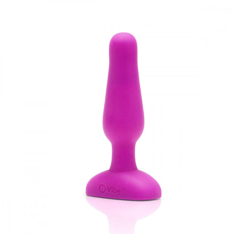 b-Vibe Novice Vibrating Silicone Butt Plug