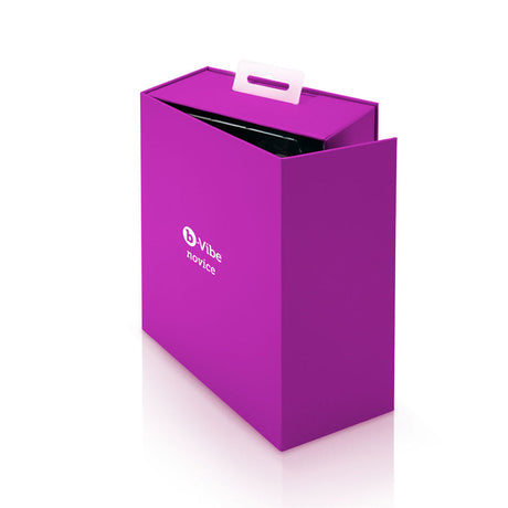 b-Vibe Novice Vibrating Silicone Butt Plug